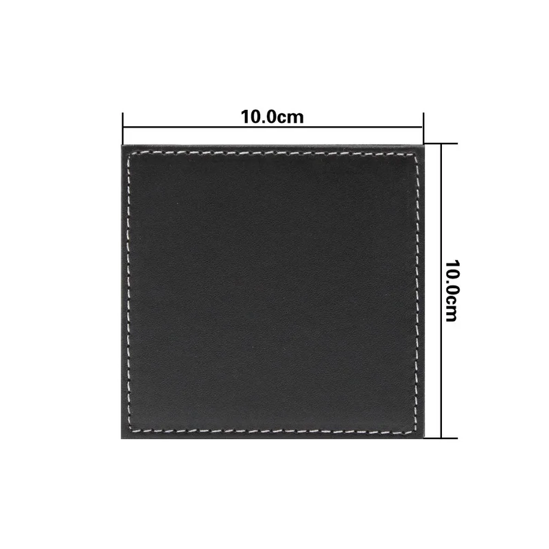 6pcs/Set Business Leather Coas - Leather Desk Pad บทวิจารณ์และราคา
