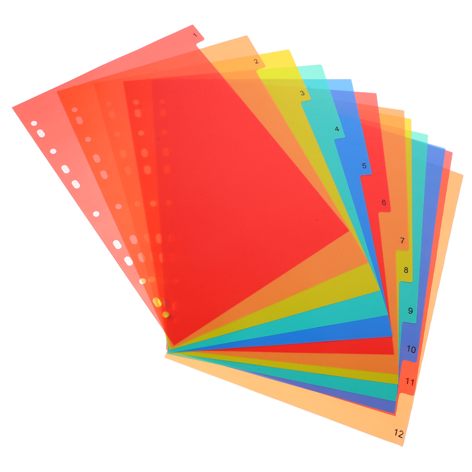 A4 Separated Loose Leaf Page D - Tab Divider A4 บทวิจารณ์และราคา