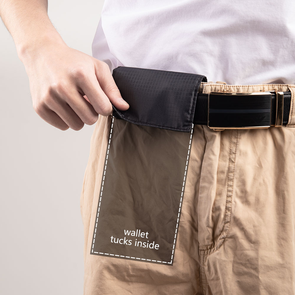RFID Blocking Money Belt Anti  - Index Card Holder บทวิจารณ์และราคา