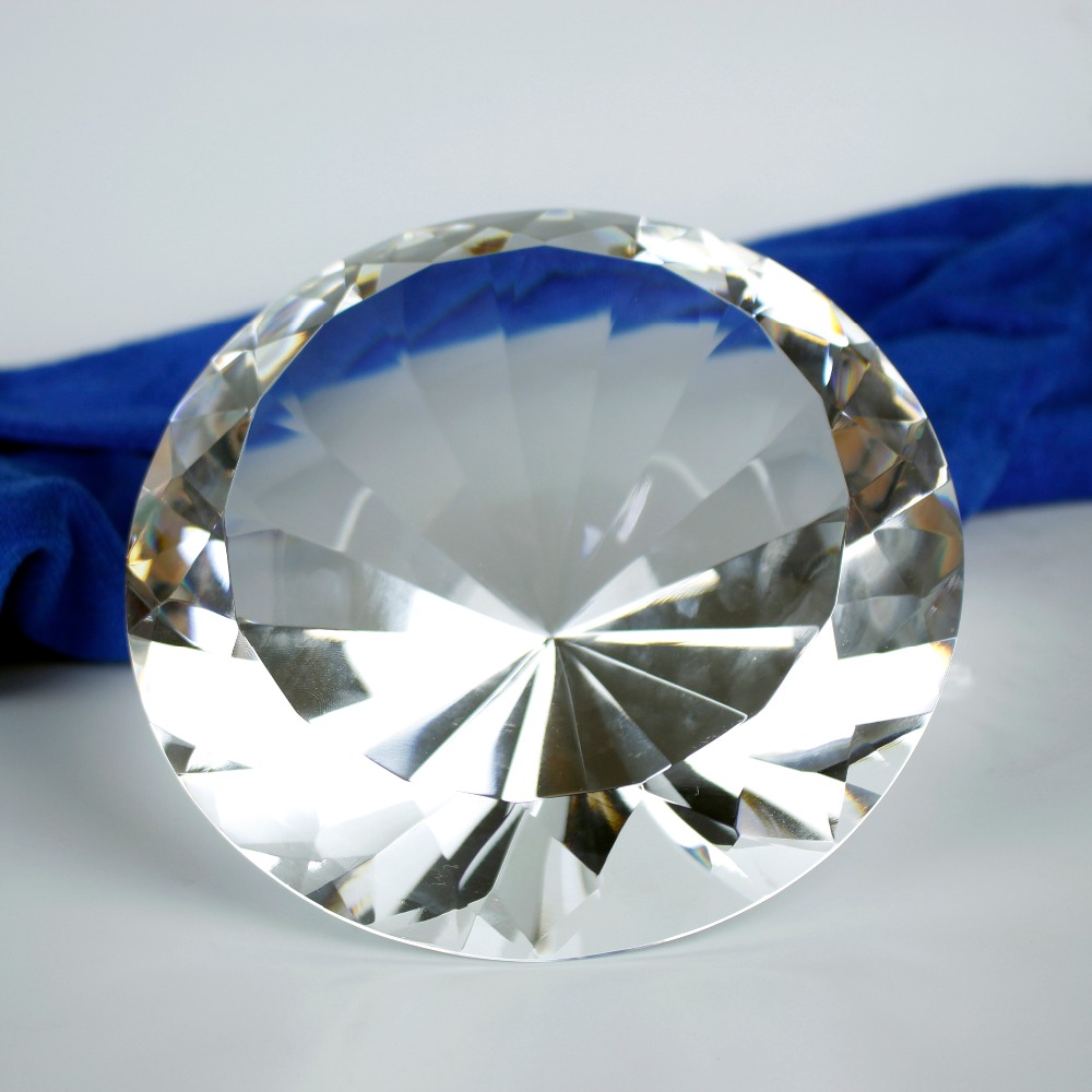 150mm Transparent Optical Crys - Paper Weight Crystal บทวิจารณ์และราคา