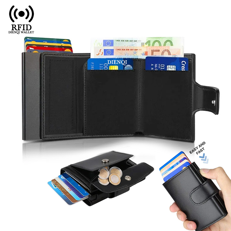 Metal Business Card Case Rfid  - Index Card Holder บทวิจารณ์และราคา