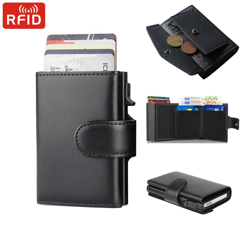 Metal Business Card Case Rfid  - Index Card Holder บทวิจารณ์และราคา