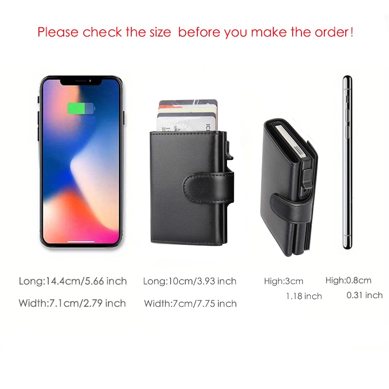 Metal Business Card Case Rfid  - Index Card Holder บทวิจารณ์และราคา