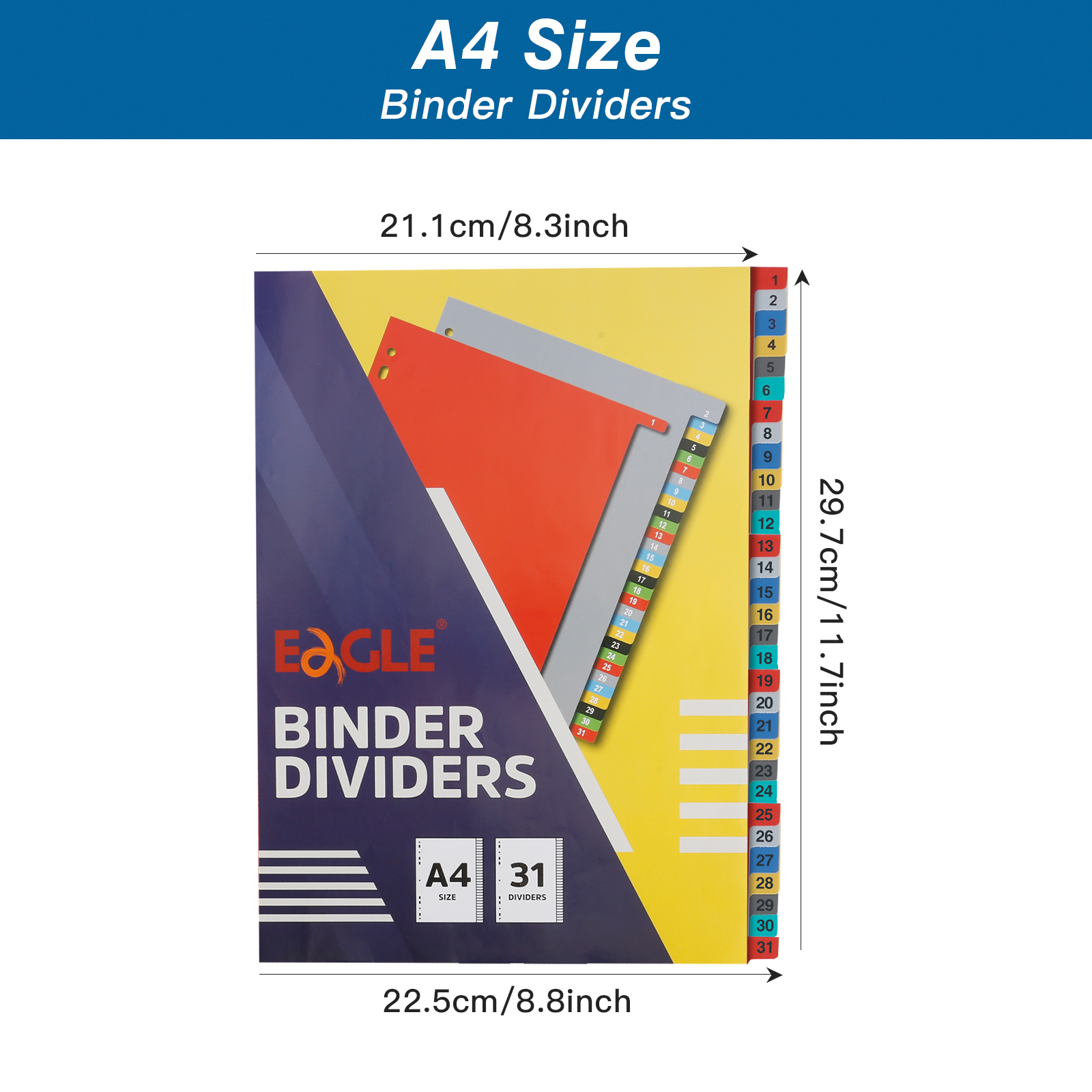 EAGLE A4 Binder Index Divider  - Binder A4 Lever บทวิจารณ์และราคา