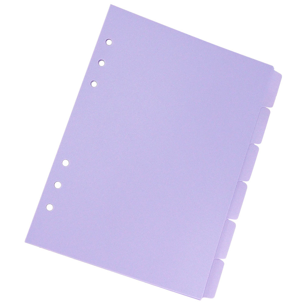 6pcs Notebook Refill Dividers  - Tab Divider A4 บทวิจารณ์และราคา
