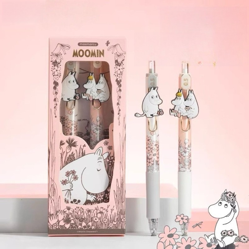 Moomin Cute Retractable Gel Pe - Correction Pen Fine บทวิจารณ์และราคา