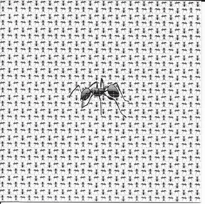 Ants Animal Psychedelic LSD Ac - Ink Blotter Paper บทวิจารณ์และราคา