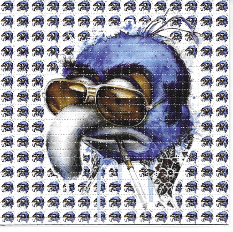 Blue Bird Anime LSD Acid Free  - Ink Blotter Paper บทวิจารณ์และราคา