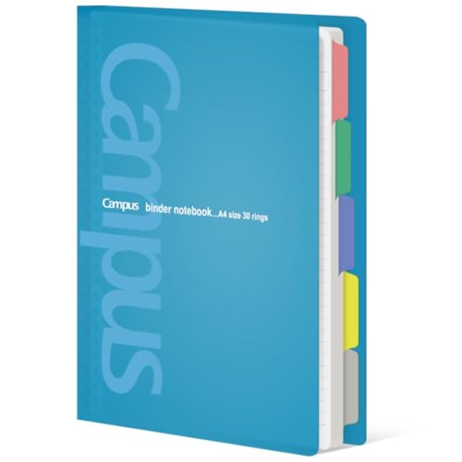 5 Subject Spiral Notebook, Cam - Tab Divider A4 บทวิจารณ์และราคา