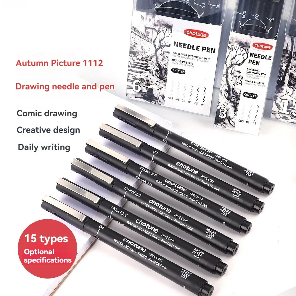 Black Micro Pens,15 Sizes,Wate - Archive Box Set บทวิจารณ์และราคา