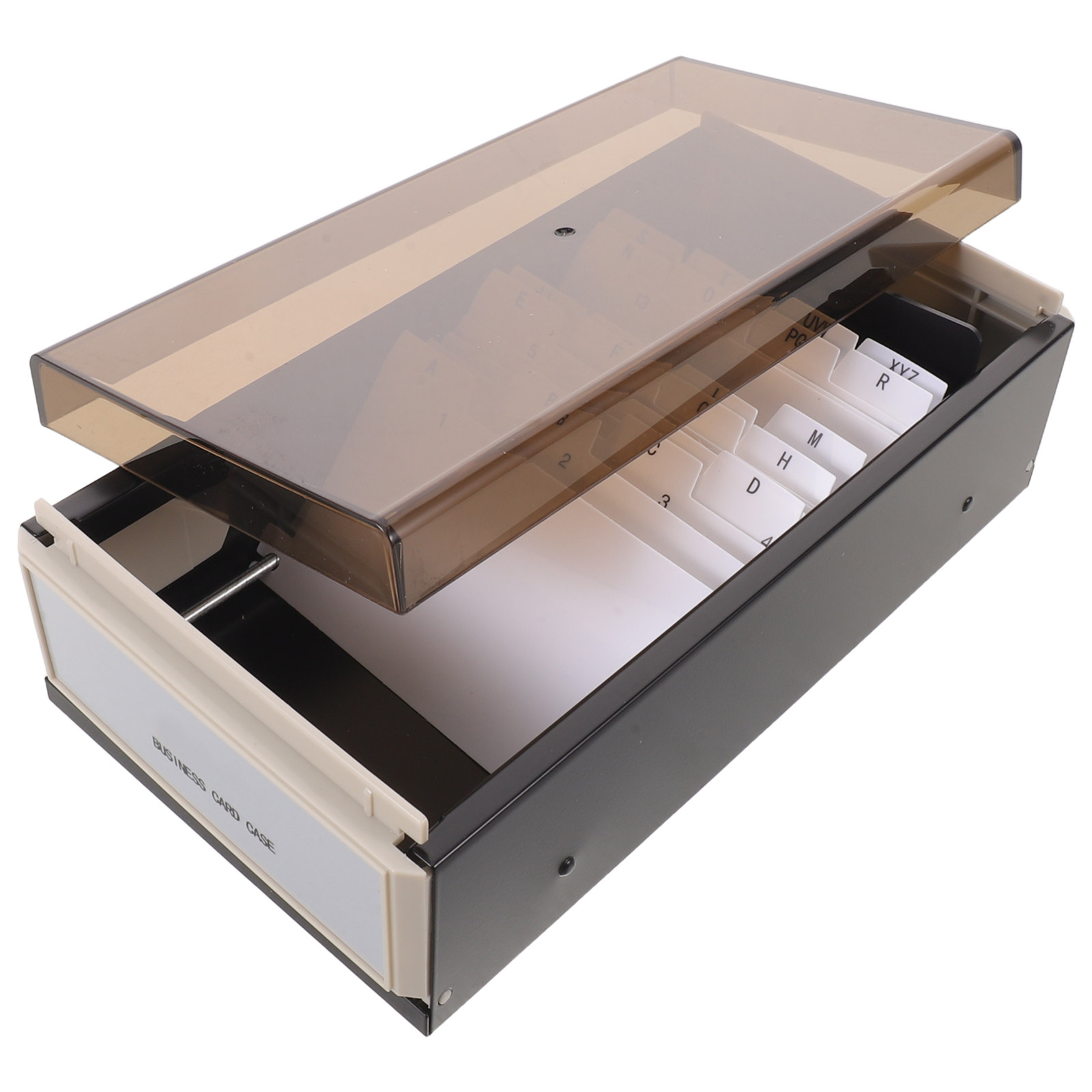 Business Card File Organizer L - Card Index Box บทวิจารณ์และราคา