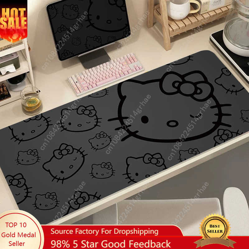Hello Kitty Leather Printed Mo - Leather Desk Pad บทวิจารณ์และราคา