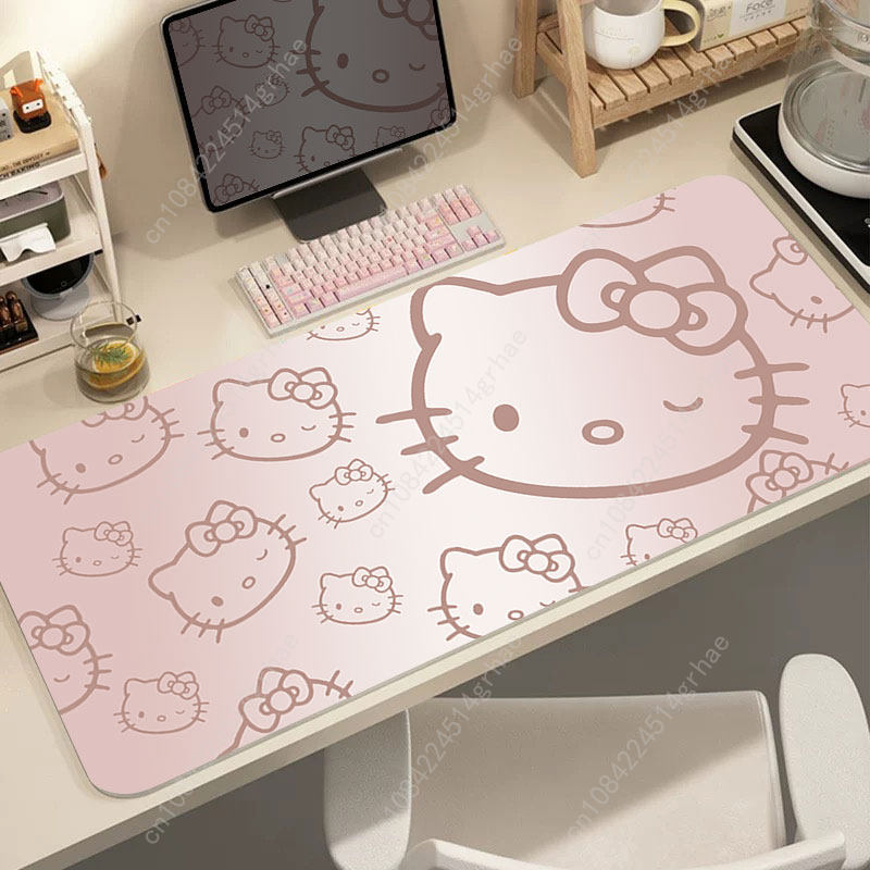 Hello Kitty Leather Printed Mo - Leather Desk Pad บทวิจารณ์และราคา
