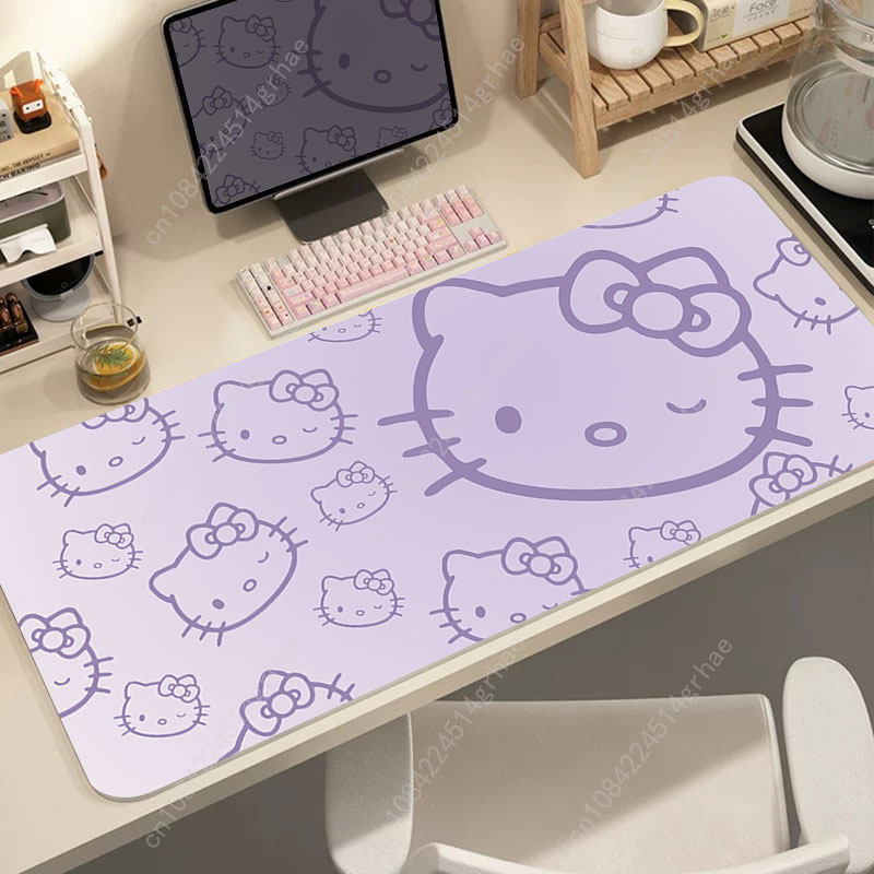 Hello Kitty Leather Printed Mo - Leather Desk Pad บทวิจารณ์และราคา