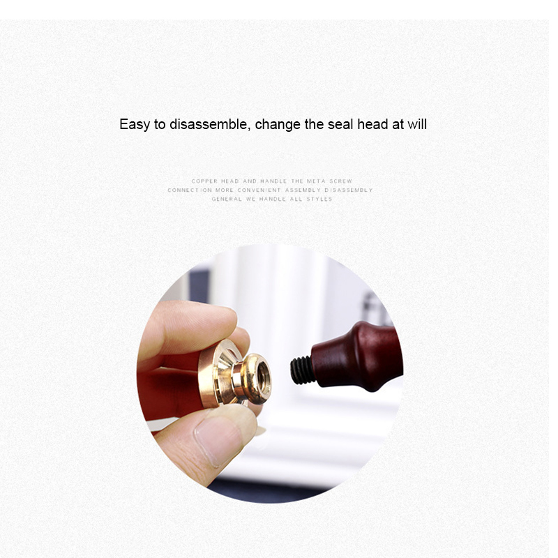 Custom Seal Wax stamp head wit - Wax Seal Stamp Set บทวิจารณ์และราคา