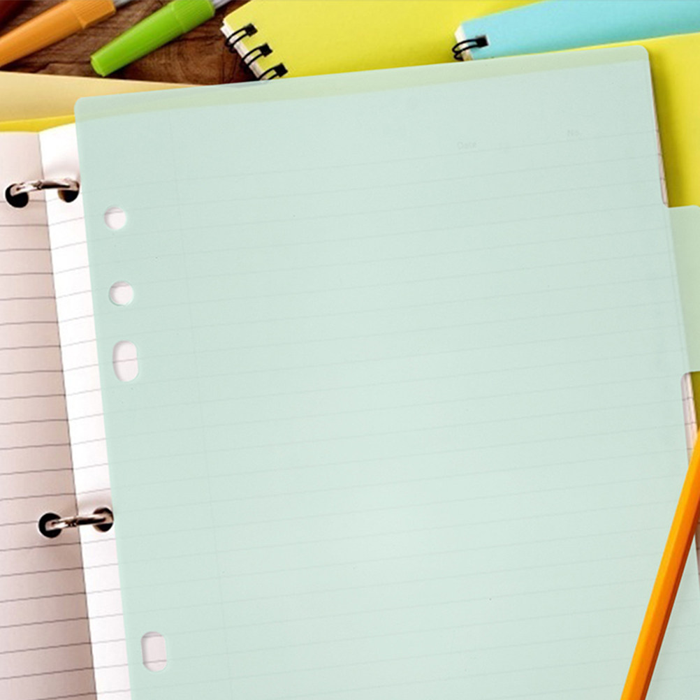 1Set Binder Dividers Plastic P - Tab Divider A4 บทวิจารณ์และราคา