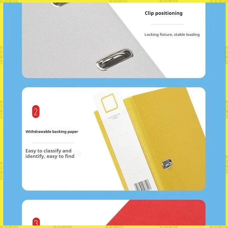 Multicolor Large Ring Binder A - Binder A4 Lever บทวิจารณ์และราคา
