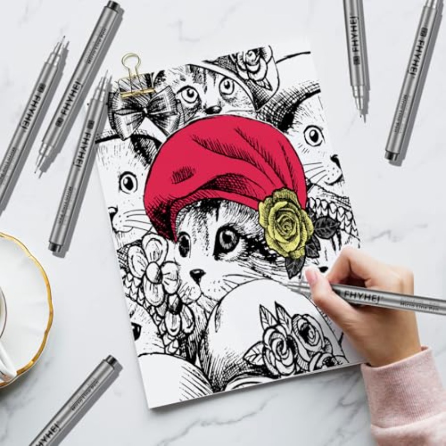 Micro Fineliner Drawing Art Pe - Archive Box Set บทวิจารณ์และราคา