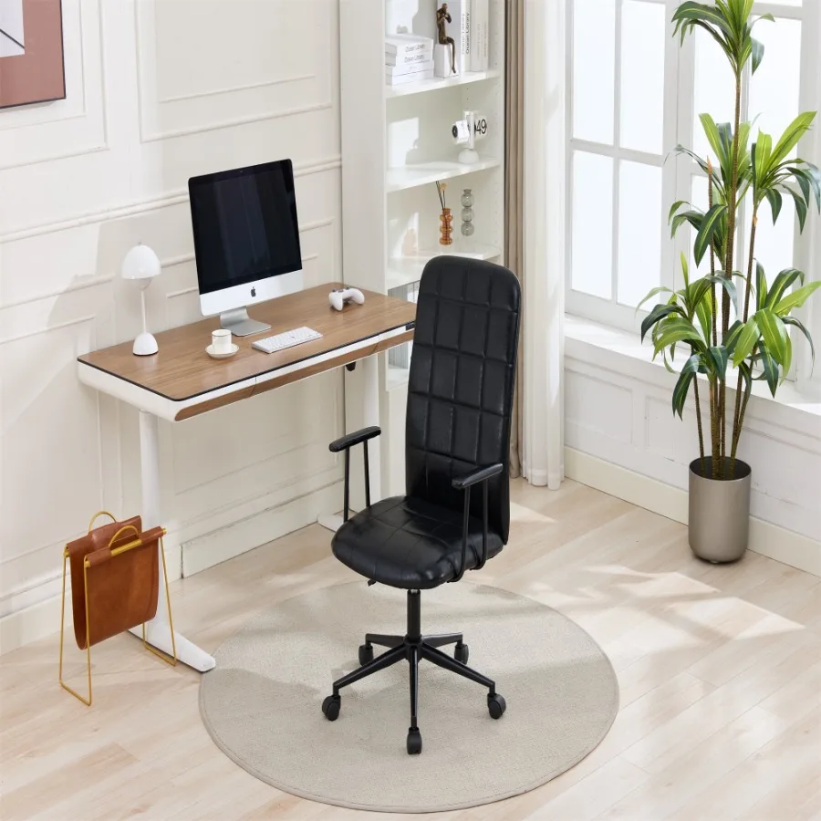 Office Chair with High Backres - Leather Desk Pad บทวิจารณ์และราคา