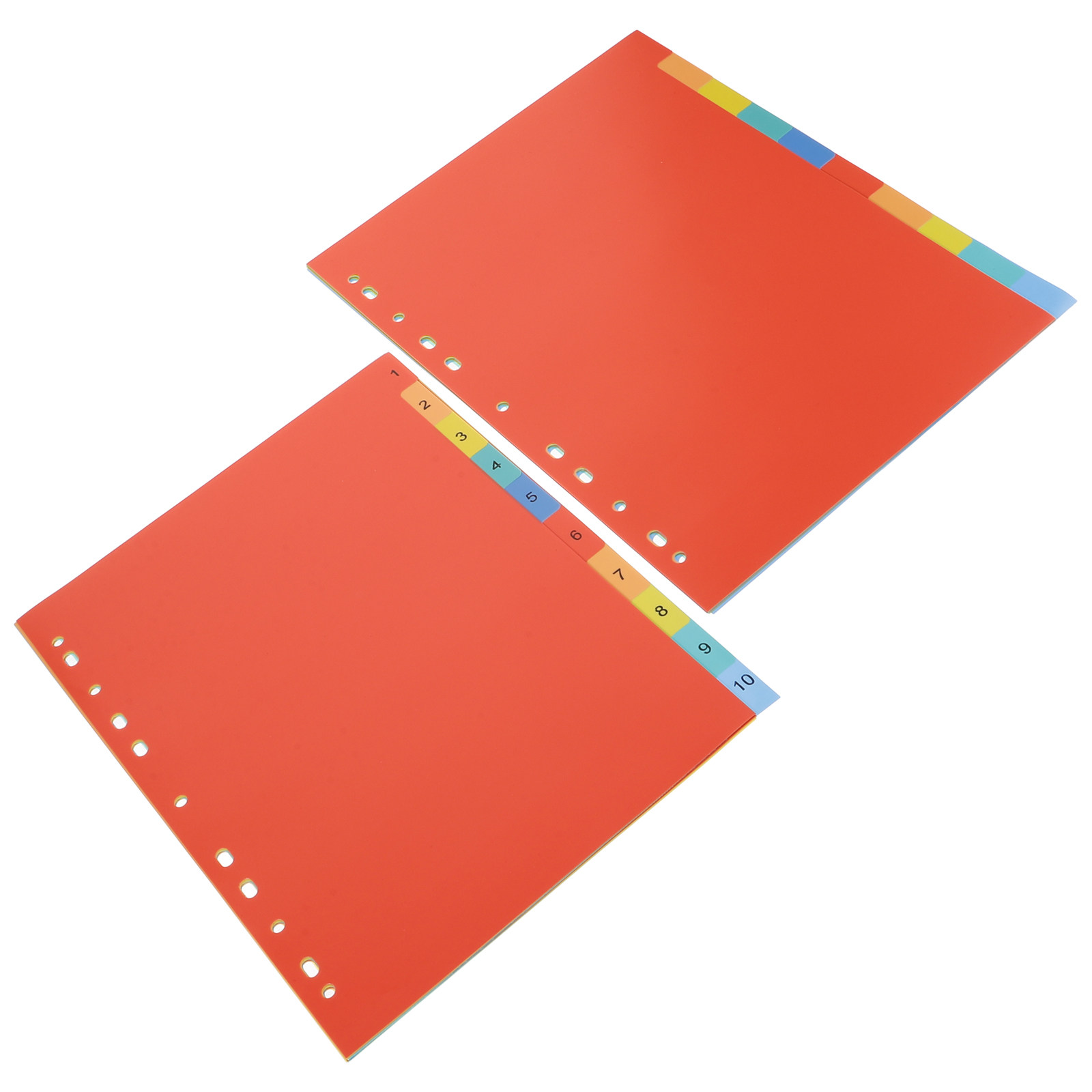 2Sets A4 Binder Dividers PP Pl - Tab Divider A4 บทวิจารณ์และราคา
